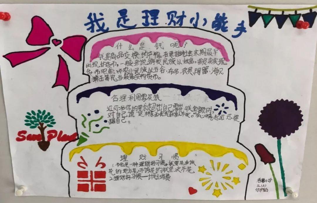 个人收入与理财—理财之道手抄报 个人收入与理财的手抄报